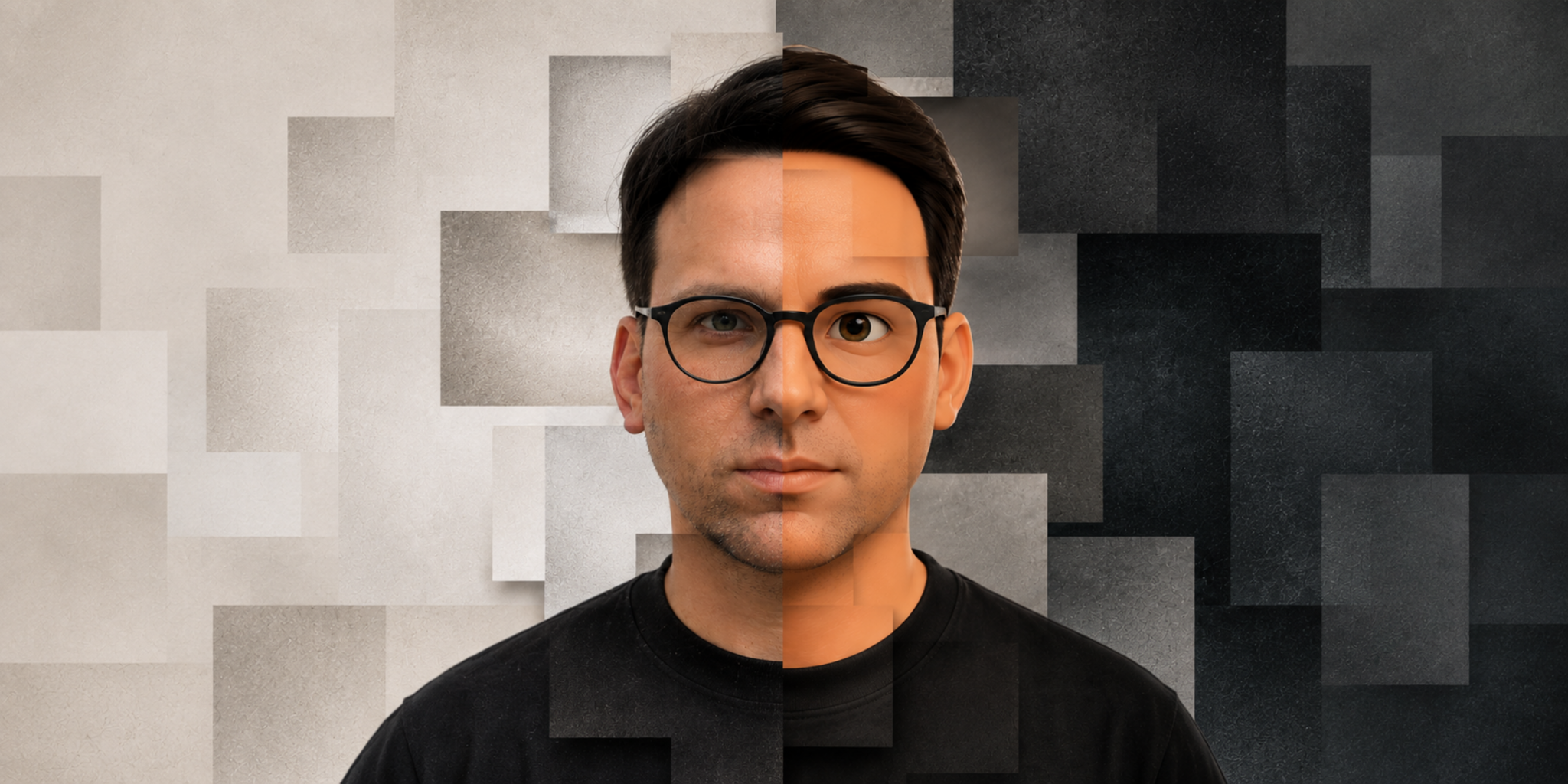 Nelson Moraes e seu avatar Dr. Dolangue